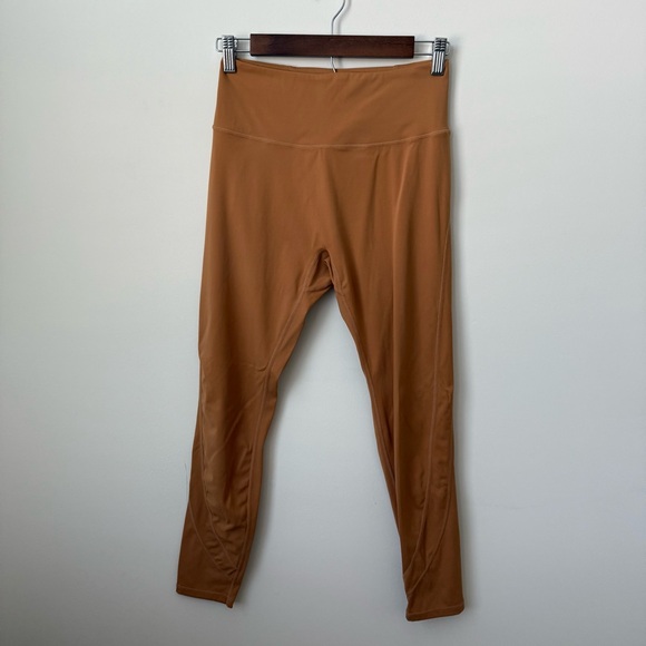 Alphalete Pulse Surge Leggings Chestnut Size Large - Picture 3 of 8